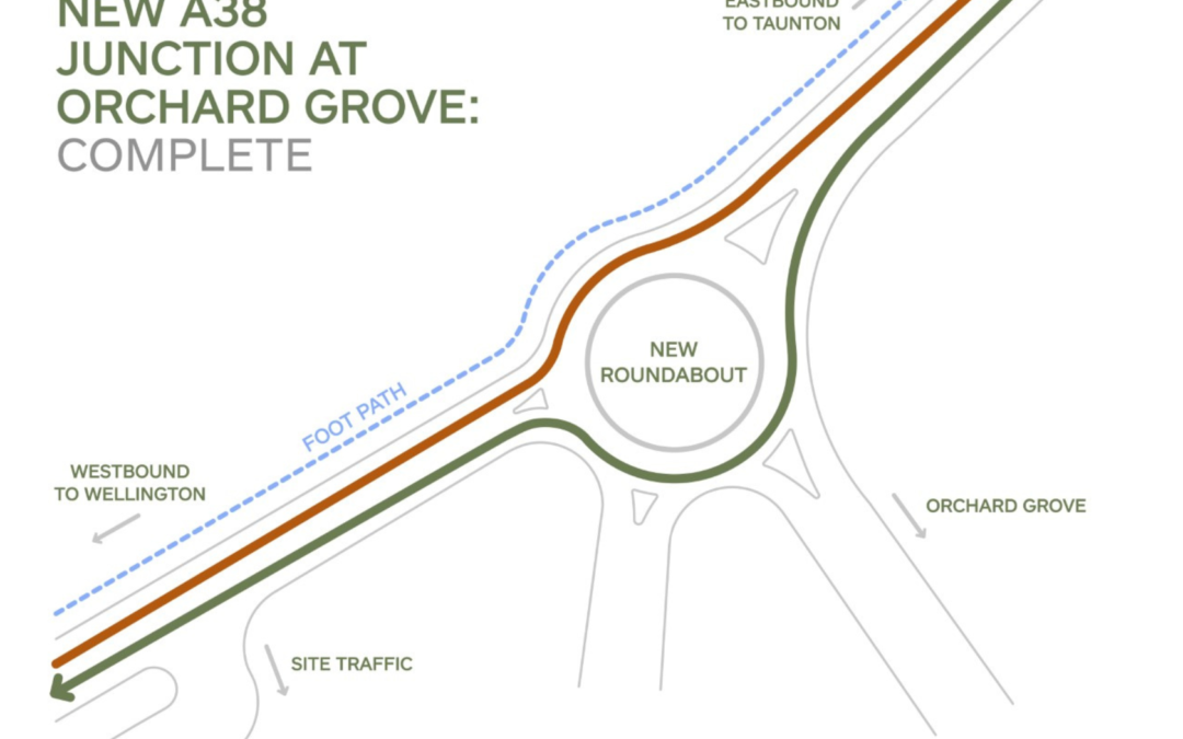 WORK BEGINS ON NEW A38 ROUNDABOUT
